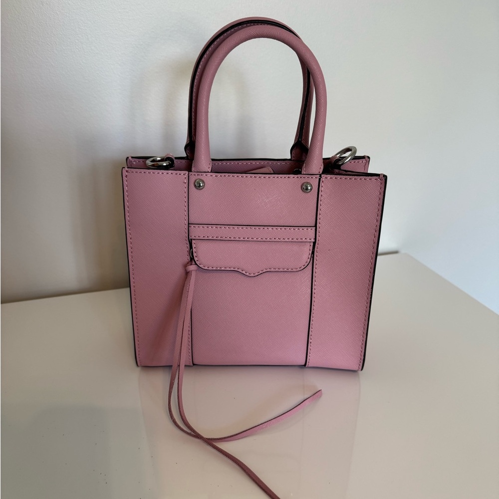 Rebecca Minkoff Pink Leather Tote Bag